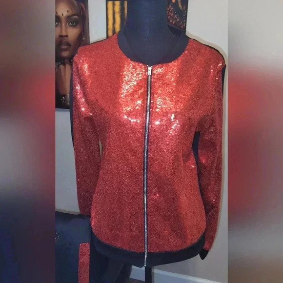 Sequence Two-piece Jacket And Pants Set New. Size Small . New - Picture 4 of 12